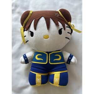 Street Fighter X Sanrio Hello Kitty Chun Li SDCC 2012 Exclusive Plush PRE-OWNED